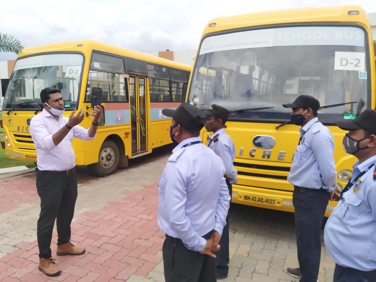 Event security team at concert